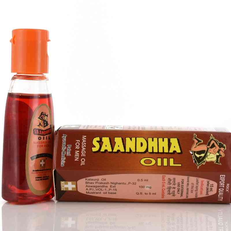 Lotion de dieu indien à l'huile de saandhha