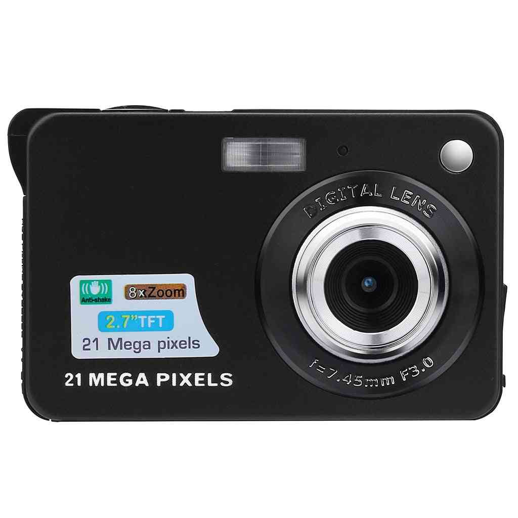 HD kamera s digitálním fotoaparátem 21MP videokamera s detekcí otřesů obličeje