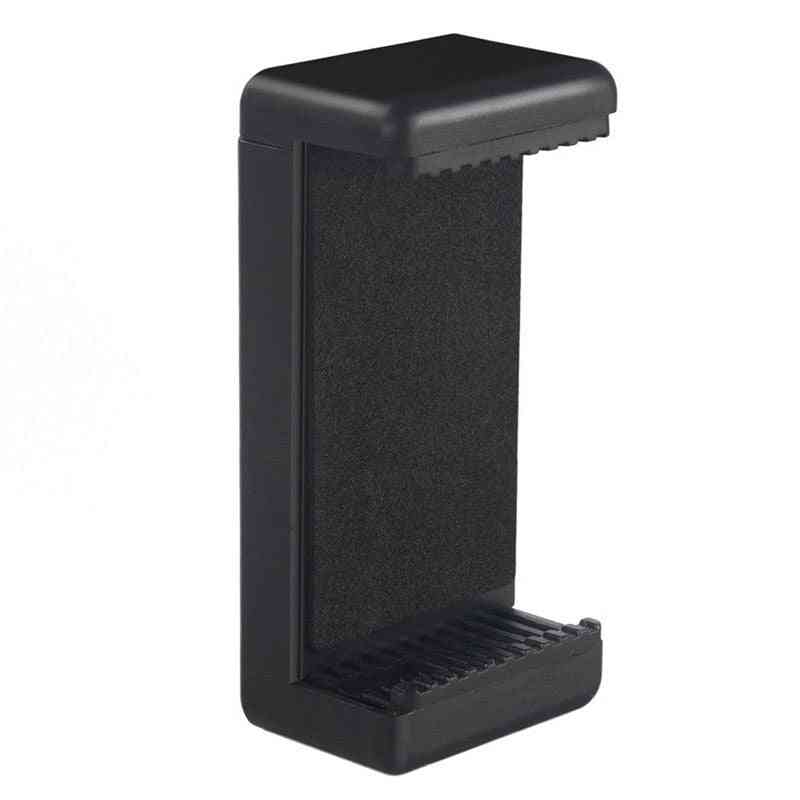 1/4 Threaded Hole Universal Tripod Mount Cell Phone Clip Holder