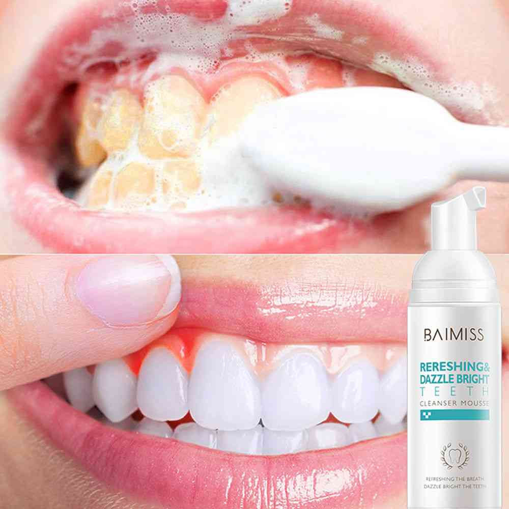 Baimiss čerstvě zářící zubní pasta na čištění pěny