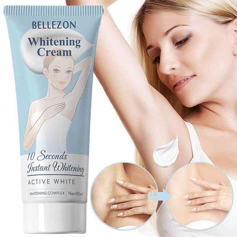 Crème blanchissante jambes genoux parties intimes corps, 60 ml aisselles cosmétiques beauté