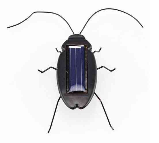 Solenergi energi kakerlakk 6 ben leketøy