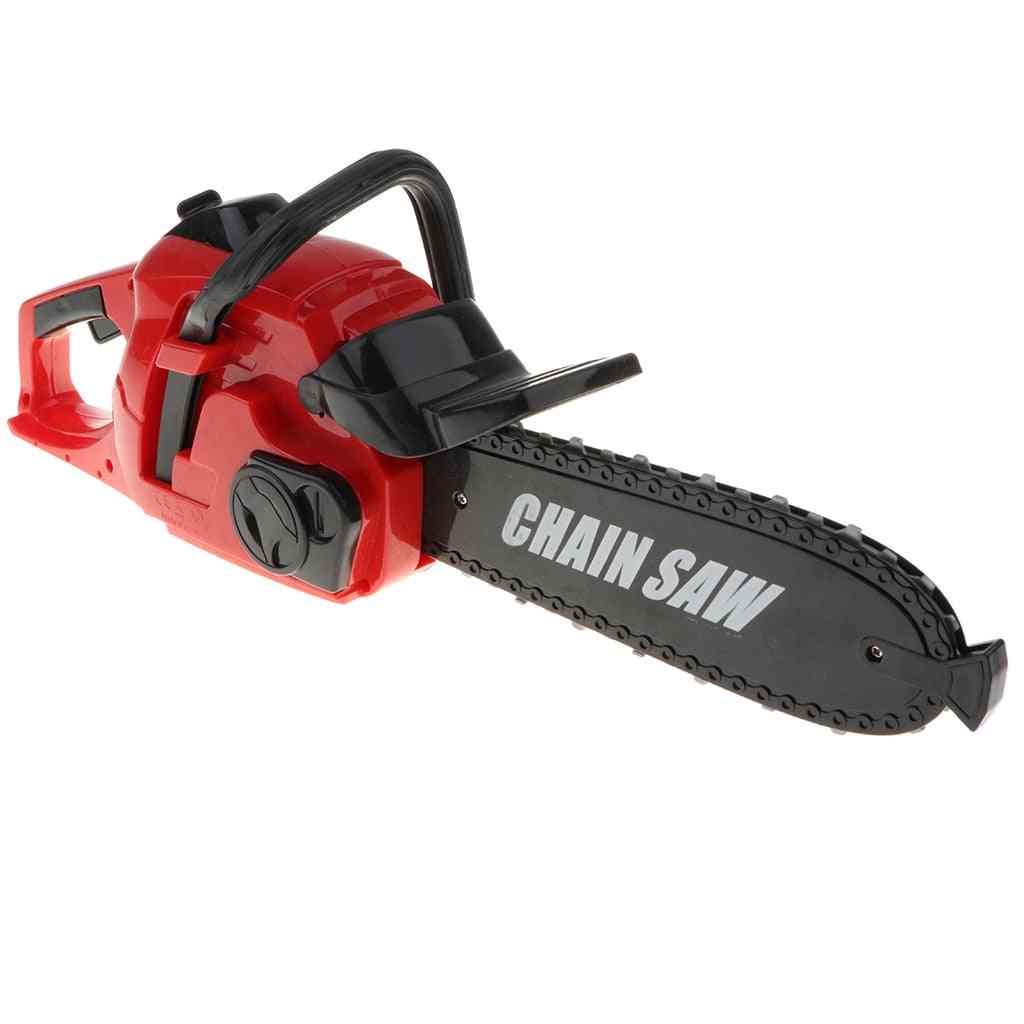 16'' Electric Chainsaw Toy Construction Tool For Kids