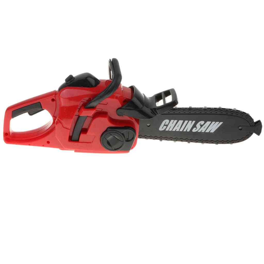 16'' Electric Chainsaw Toy Construction Tool For Kids