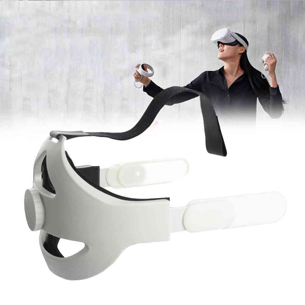 Sangle oculus quest 2-head, vr elite forcesupport, support de réalité virtuelle (blanc)