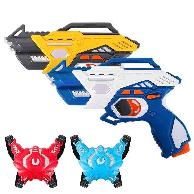 Laser Shock Gun & Vest Toy Set