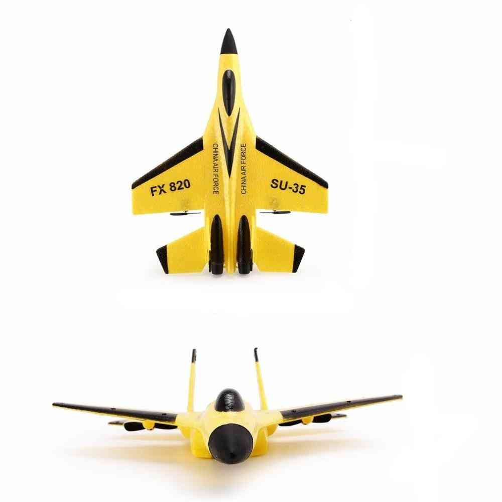 Hand Throwing Fixed Wing Model Plane, Remote Control Educational Toy For