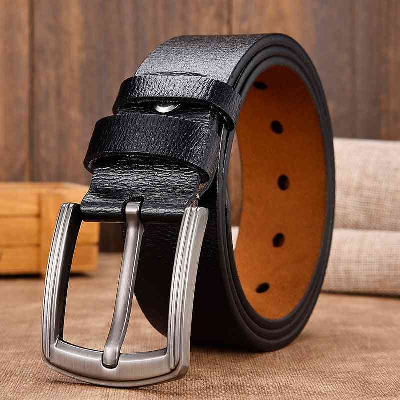 Genuine Leather Luxury Strap Male Belts Fashion Classic Belt
