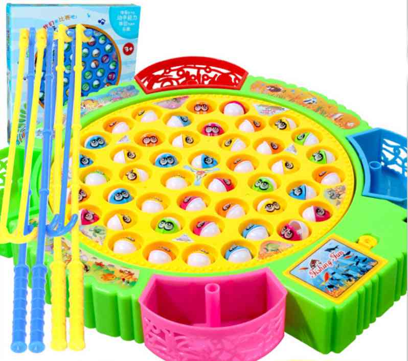 Musical Fish Plate Set Magnetic Outdoor Sports For
