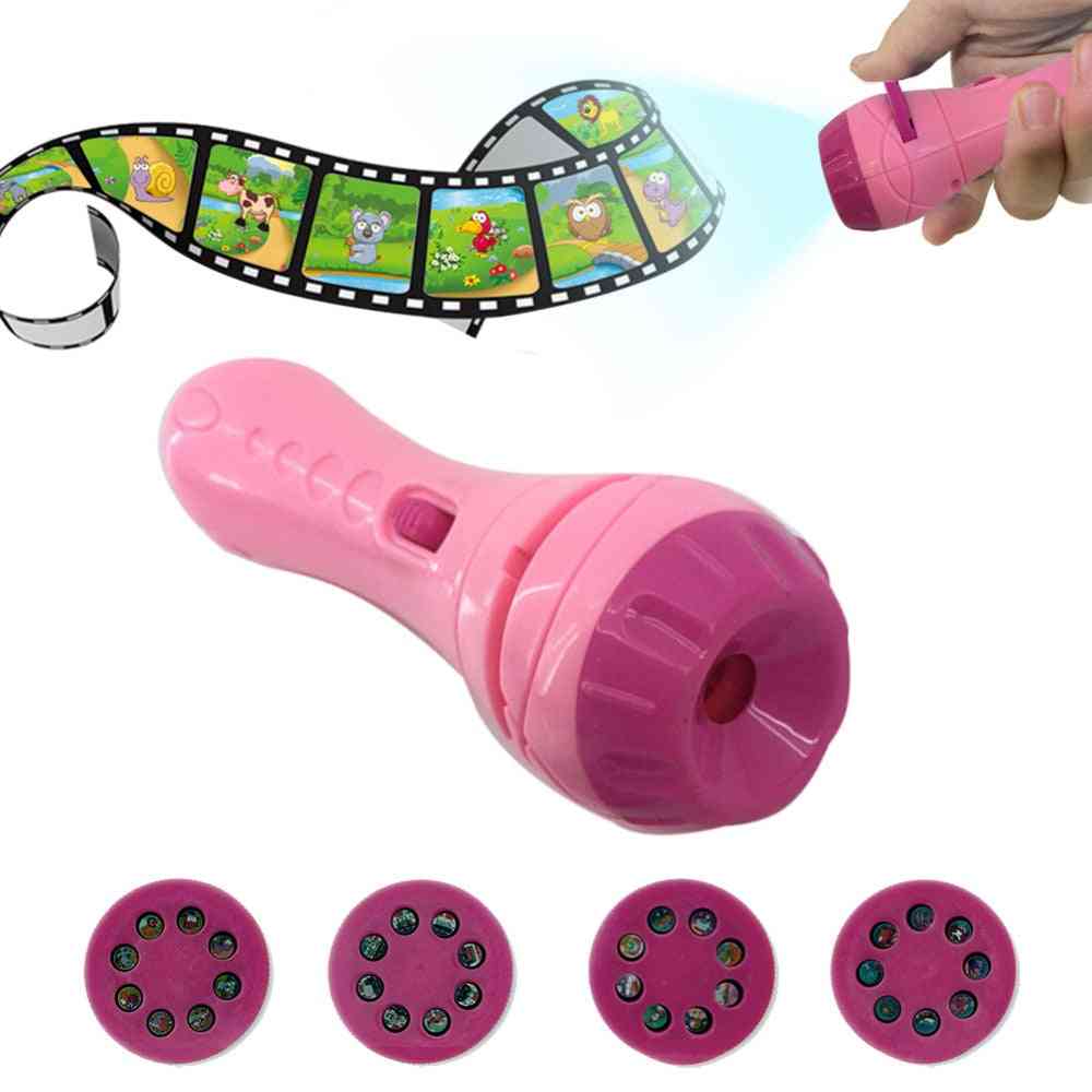 Projector Flashlight Sleep Bedding Story Early Developing Toy