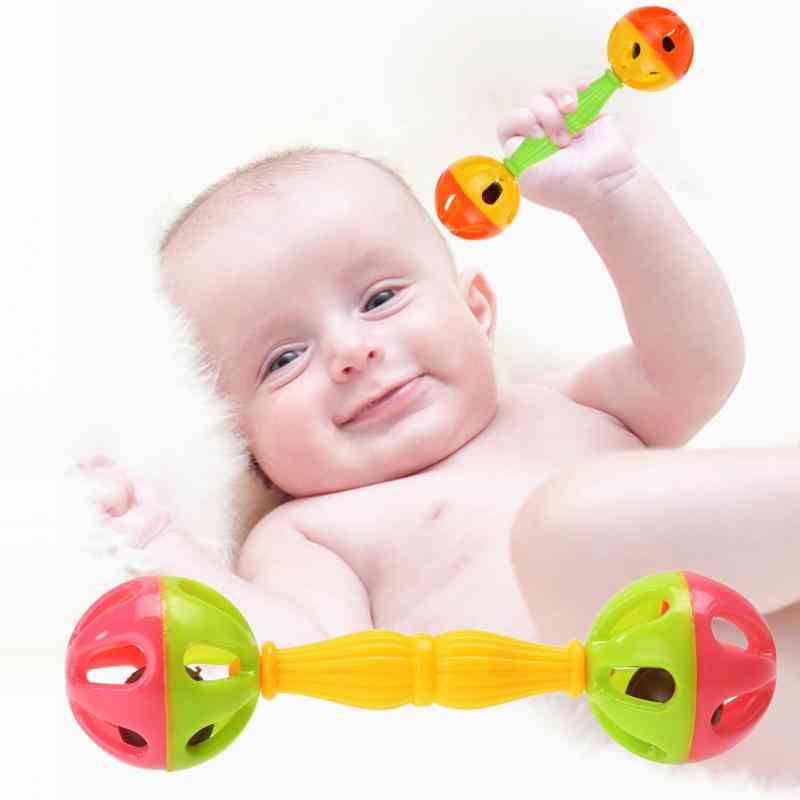 Rattles Hand Hold- Jingle Shaking Bell, Plastic For Baby