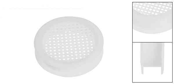 Round Mesh Hole, Air-vents Plastic, Soffit Cover For Cupboard Shoebox