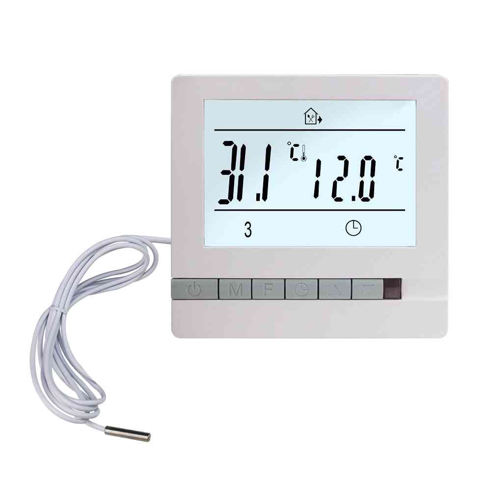 Digitalni talni grelec sobni termostat lcd programirljiv električni