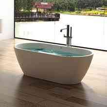 Stone Solid Surface Corian Freestanding Cupcp Approved Bathtub