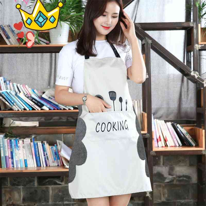 Cooking Bib Aprons With Pocket