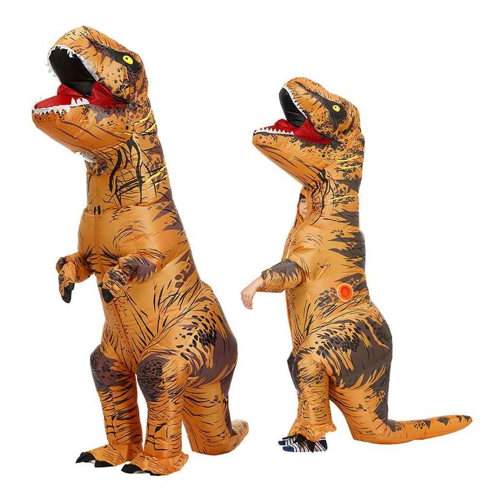 Inflatable Dinosaur Mascot, Cosplay Costume, Women, Kids