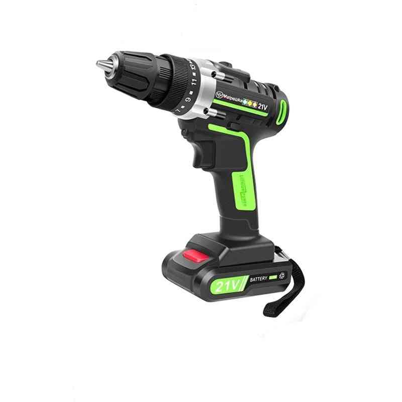Mini Rechargeable- Electric Drill, Cordless Screwdriver