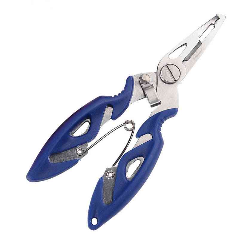 Multi Tool Fisherman Fish Plier Lure Bait Cutter, Opener Tackle Braid Scissor