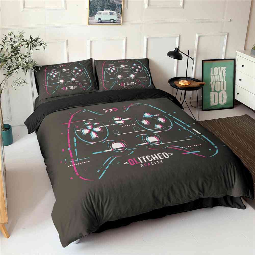 Gamepad Bedding Set, Comforter Bed Cover