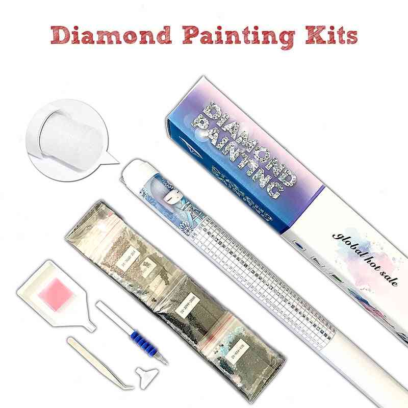 5d Diy Diamond Painting, Cross Stitch Diamond-mosaic Paint On Alitools