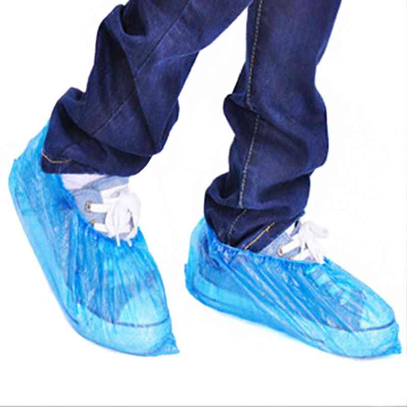 Plastic wegwerp schoenovertrekken