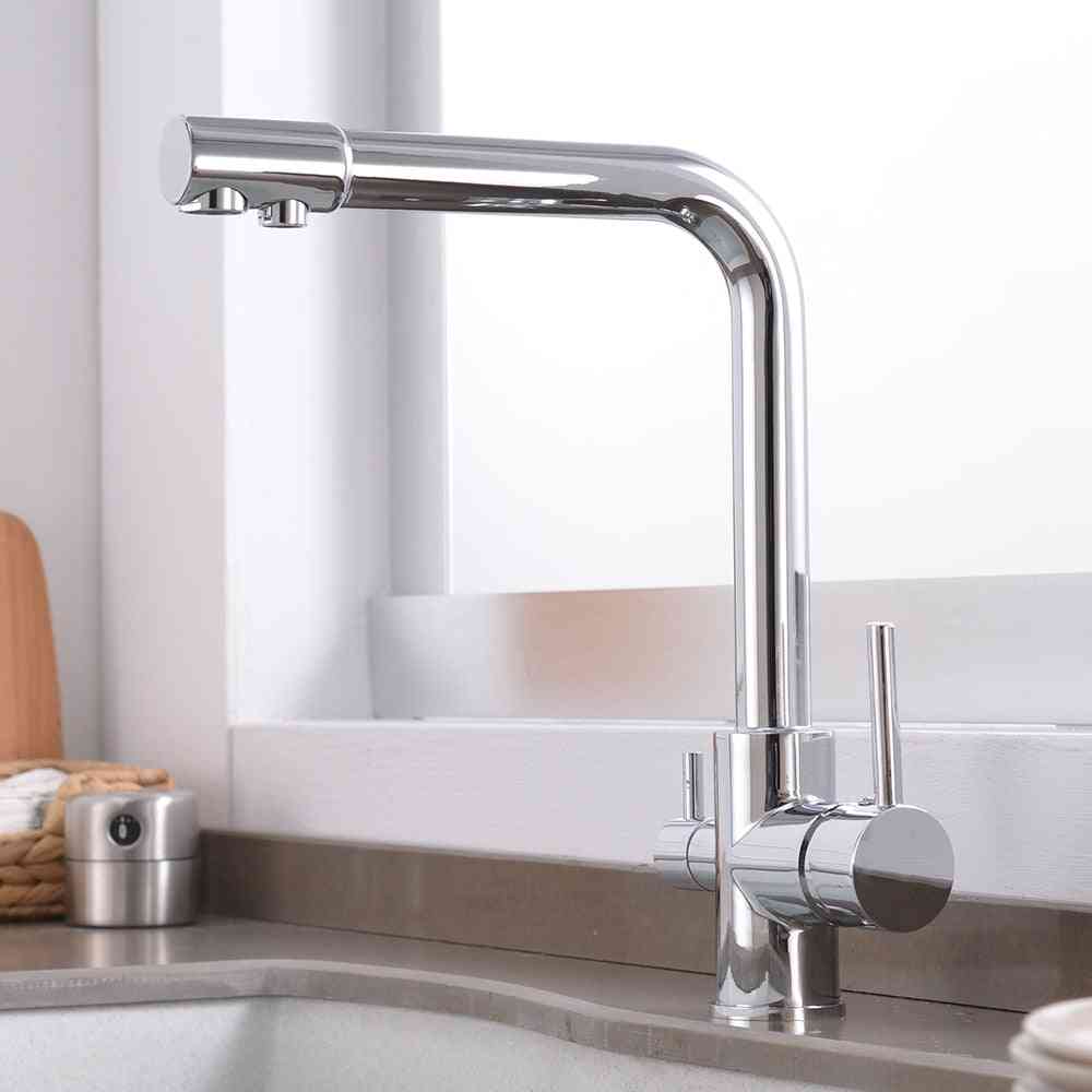 Purifier Faucet Dual Sprayer Drinking Filtered Water Tap