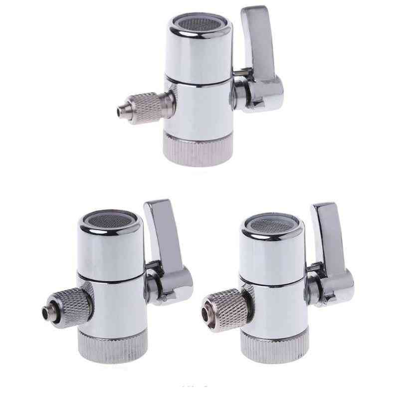 Top Water Filter Faucet, Diverter Valve Ro System, Tube Connector