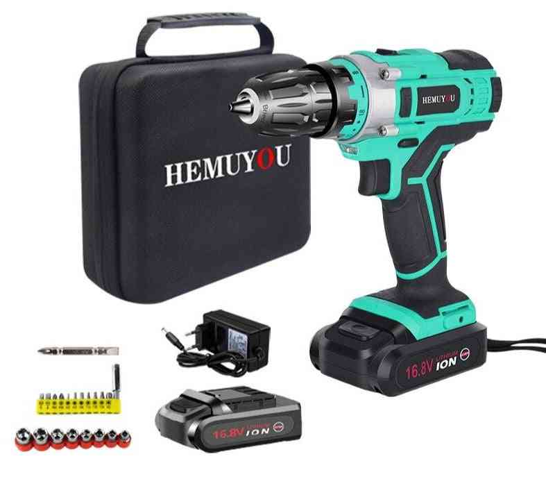 Electric Cordless Drill Screwdrivers Power Tool