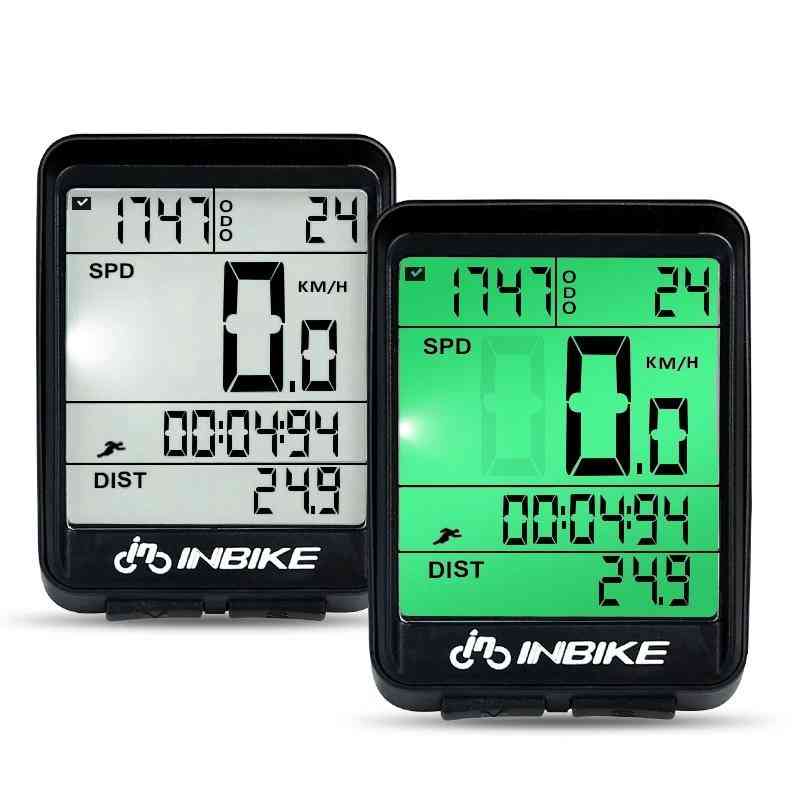 Computer Wireless And Wired Mtb Speedometer Watch