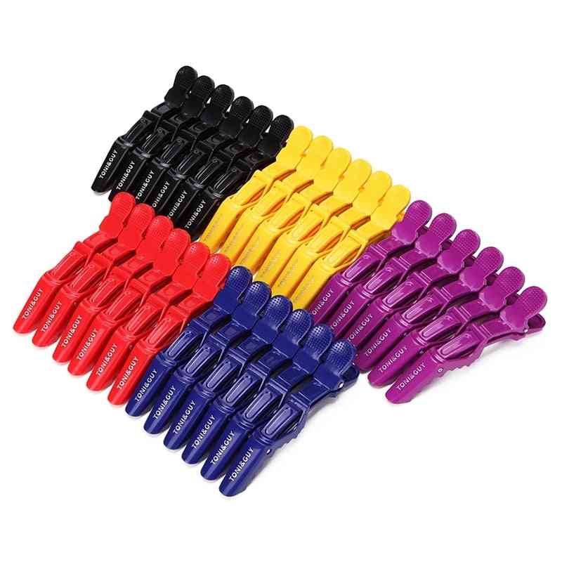 Plastic Hairdressing Clamps Claw Hair Section Clips