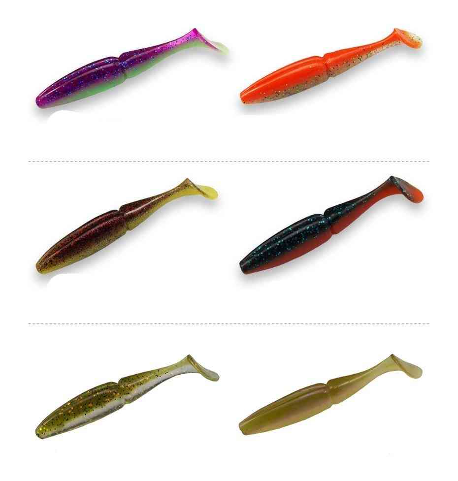 Soft Silicone- Lures Pesca Fishing, Shiner Shad Bait, Wobblers Souple Set-2