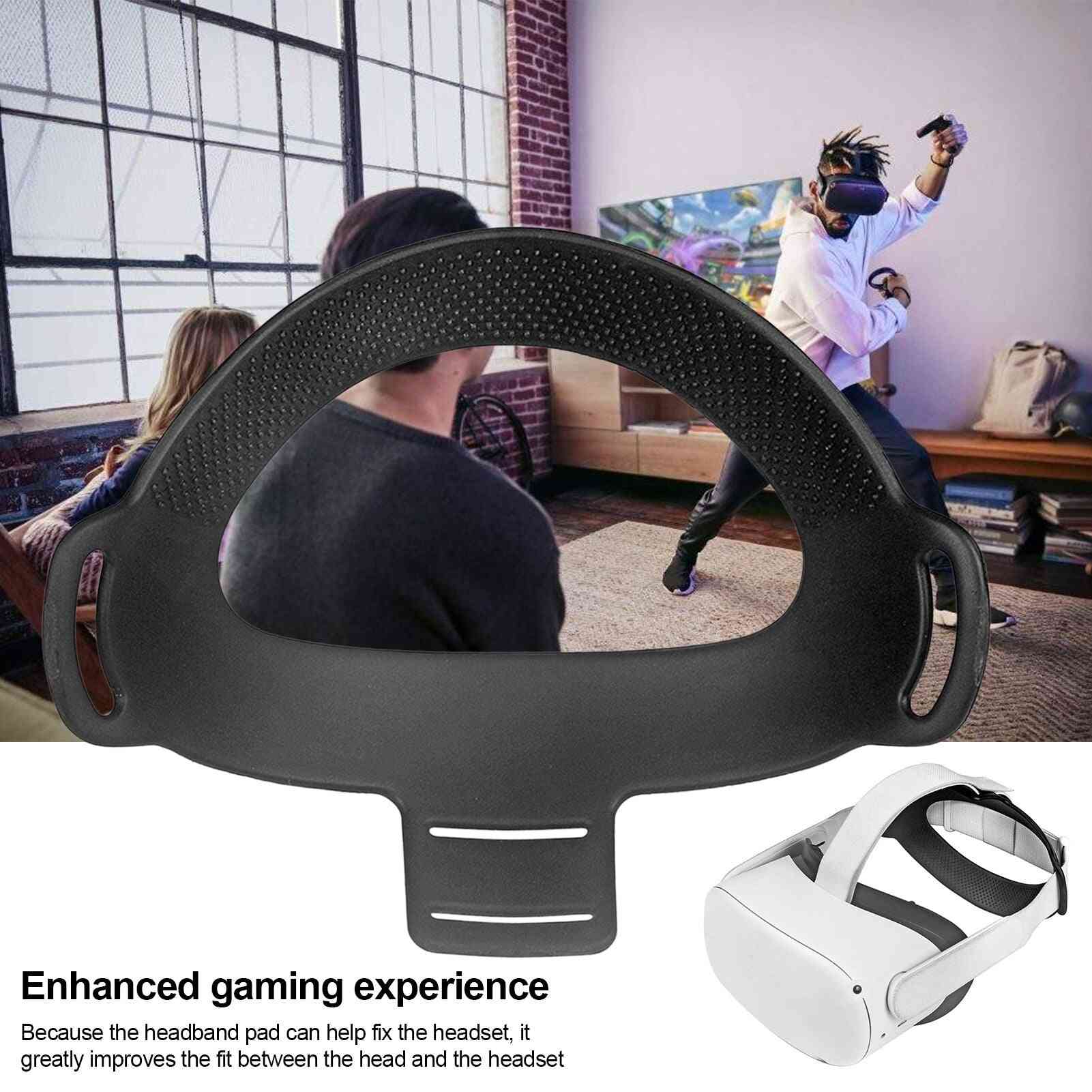 Huvudbandskudde för oculus quest, vr -headset, pad