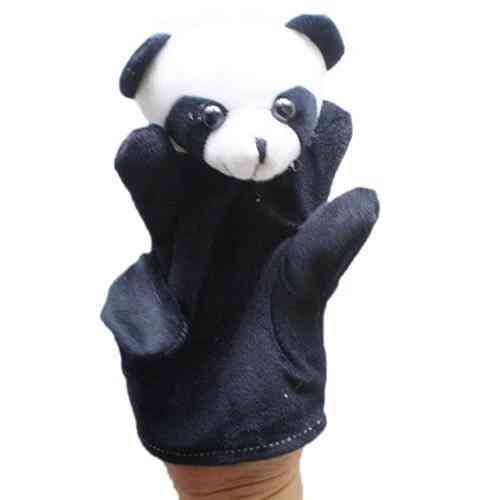 10 stil stor hånddukke dyr plysj finger dukke