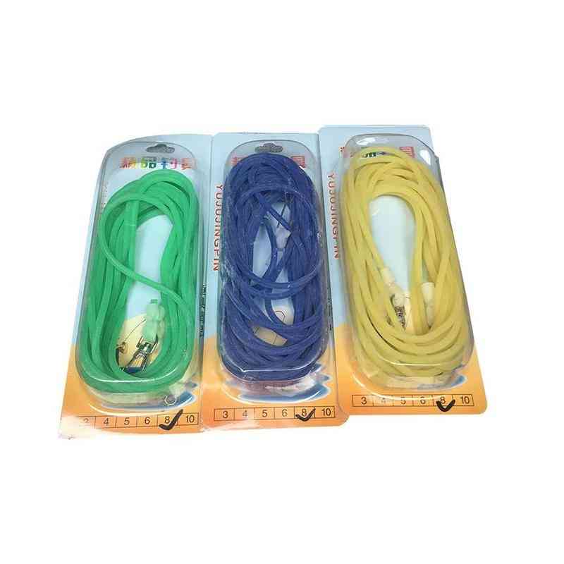 Fishing Pole Rope Protection Elastic Rubber Line
