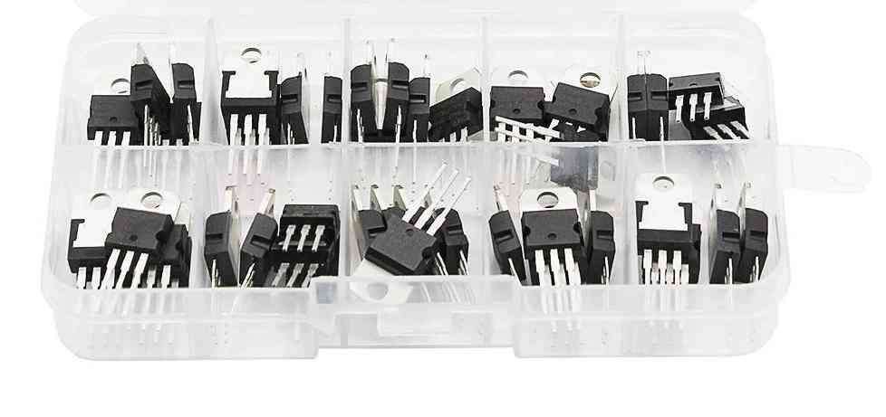 Transistor Assortment Kit Voltage Regulator Box