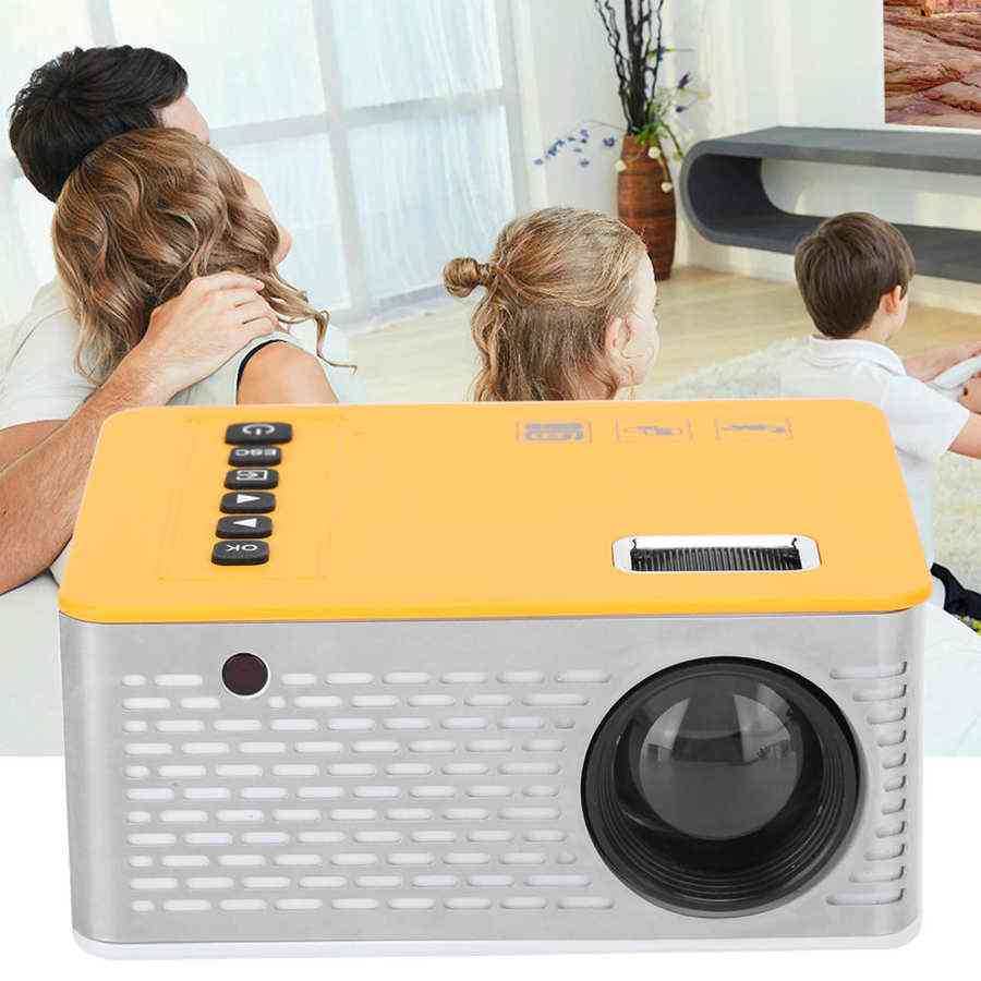 Portable- Mini Led Projector For Home Family, Cinema Theater, Wall Tv