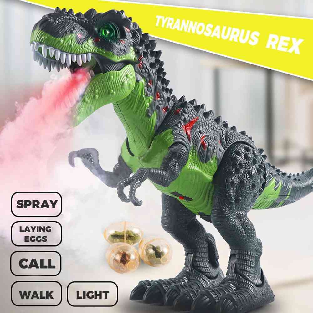 Spray Dinosaur Robot Model Animal, Walking Rc