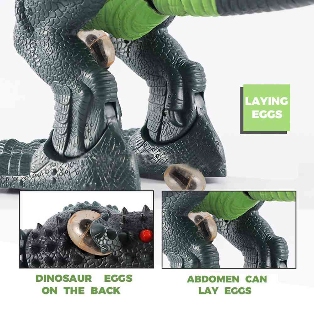 Sprej dinosaurov model robota zviera, kráčajúci rc