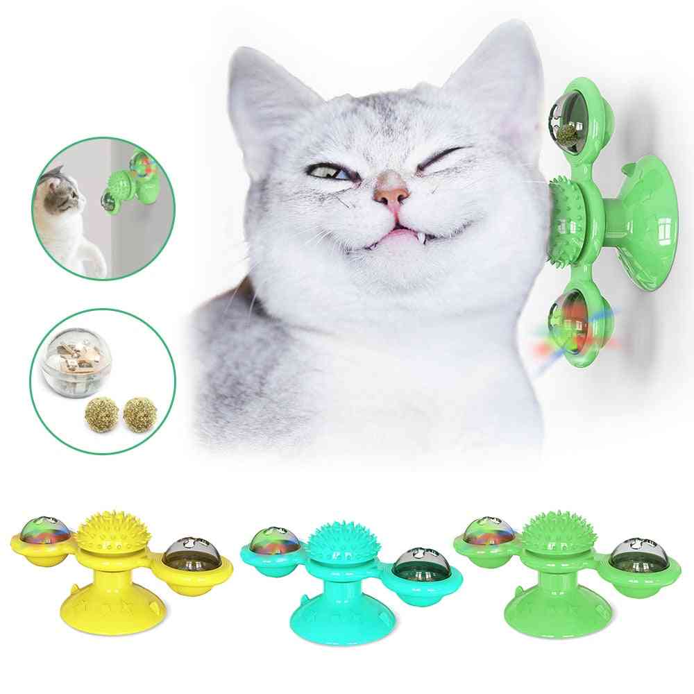 Toy For Cats, Puzzle Whirling, Turntable Play Game