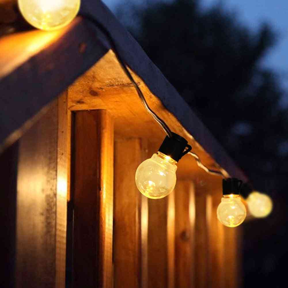 Led Light Outdoor Bulbs, String Lights Garden Lawn, Wall Lamp