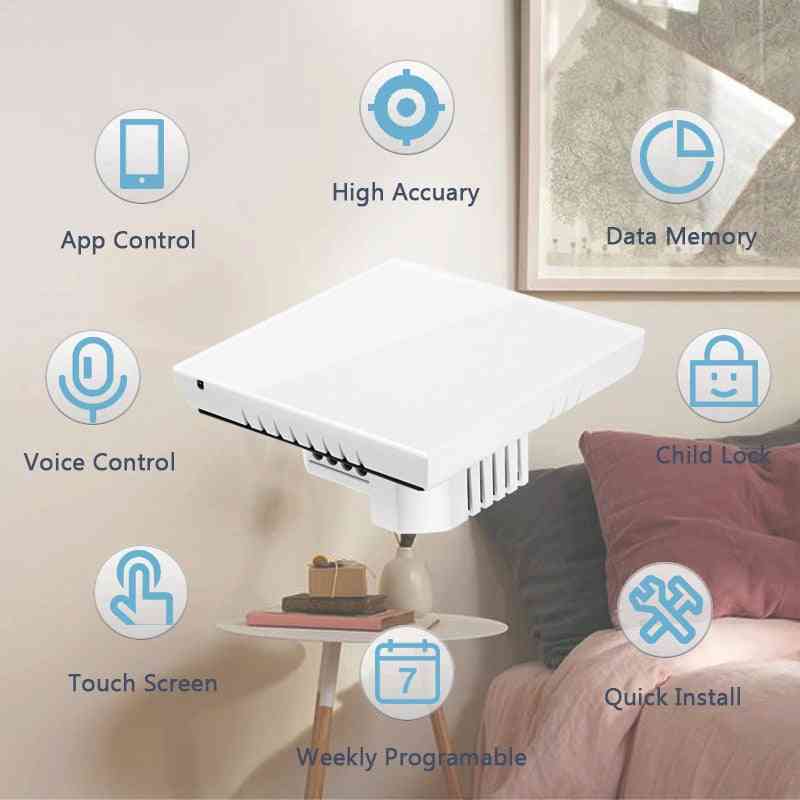Wifi termostat pro plynový kotel, regulátor teploty, teplá podlaha (tgw003-wifi 220-240v)