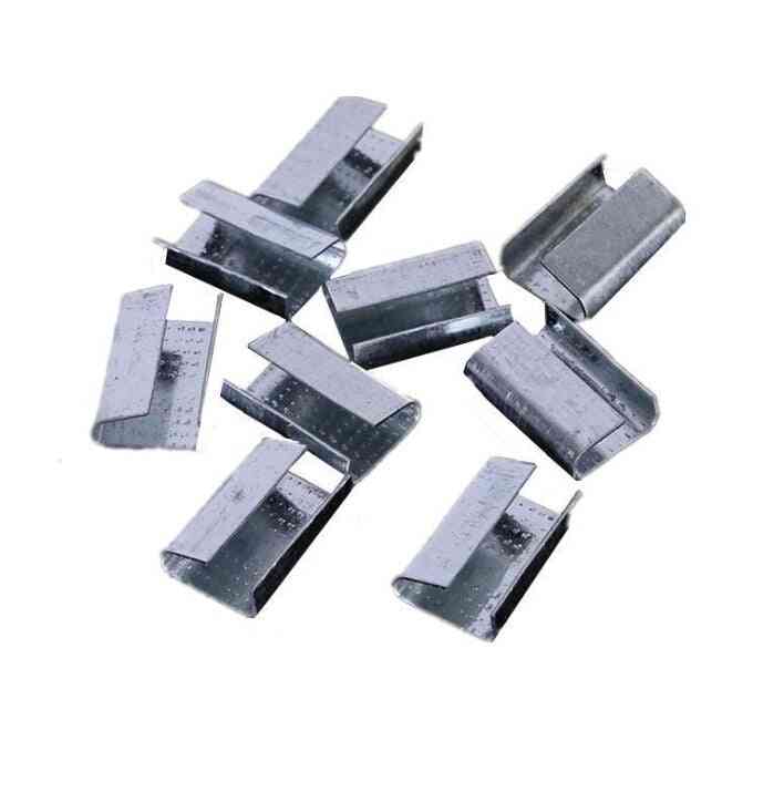 Metal Seals Packing Strap Clips, Buckle For Pp And Pet Straps