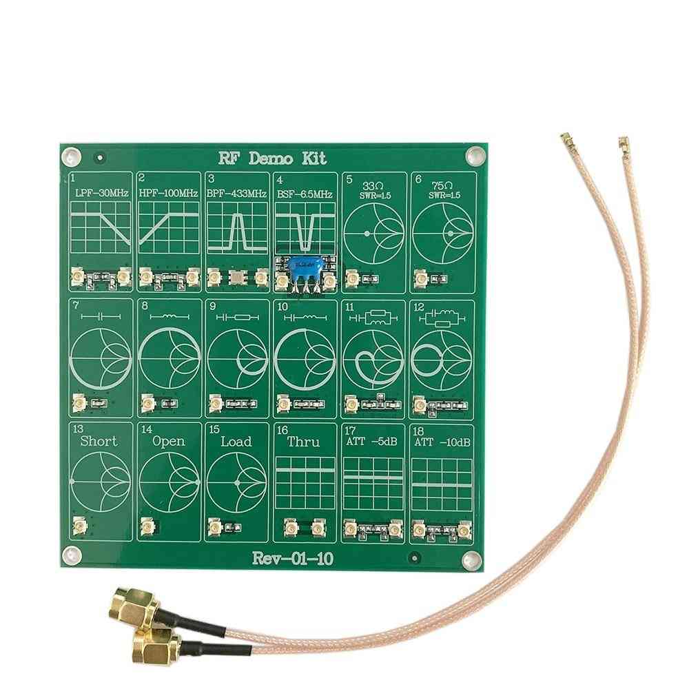 Rf Demo- Vector Network Test Filter, Network Analyzers, Electrical Board Kit
