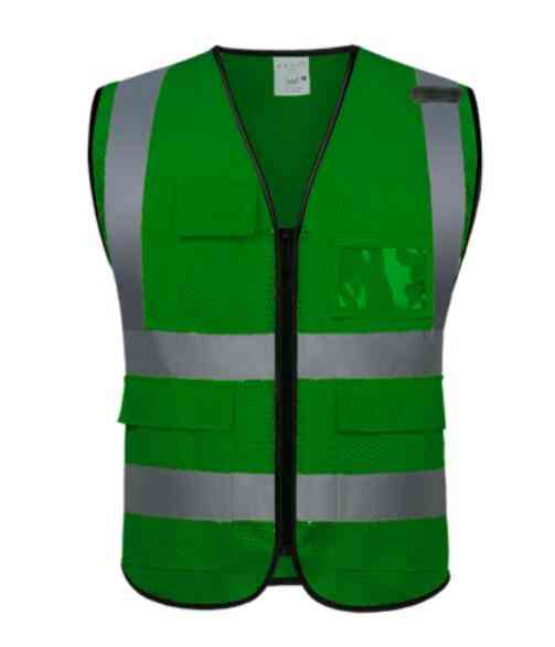 High Visibility Reflective Vest, Outdoor Safety Clothing