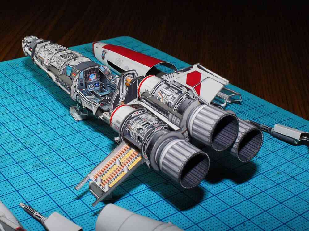Battlestar Galactic Viper Mark 2 puzzle hračka