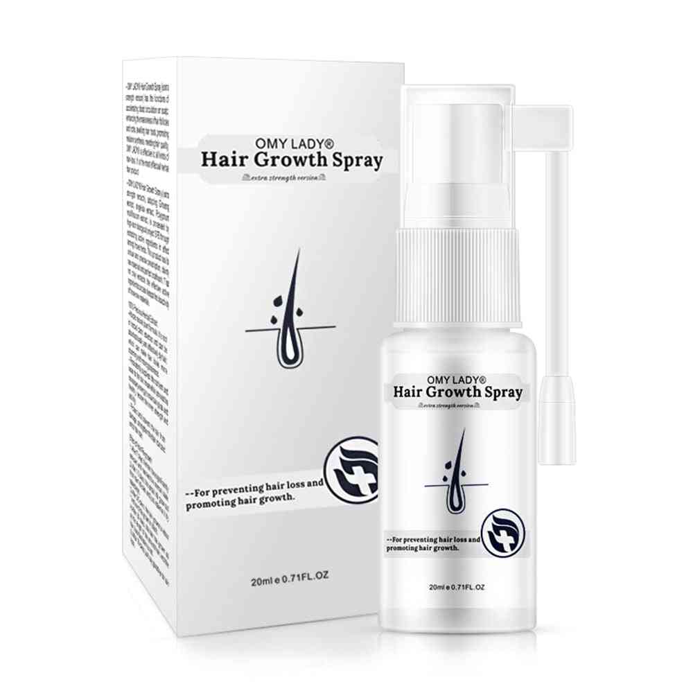 Spray fluido per la cura dell'olio per la crescita dei capelli, unguento/uomini-20ml