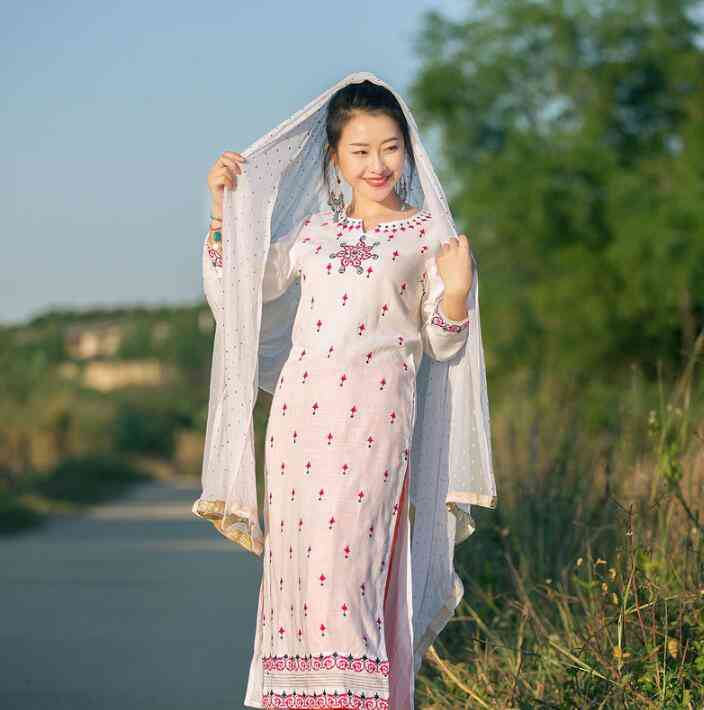 Etnični stili dupattas sarees šal, udoben šal