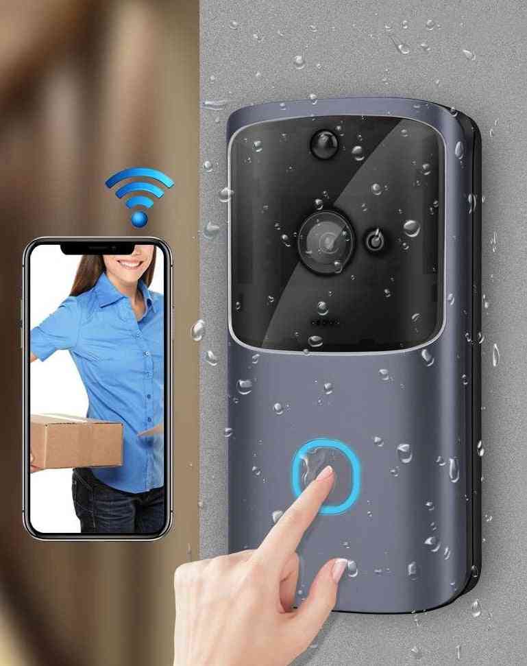 Cámara de timbre de puerta video inteligente wifi