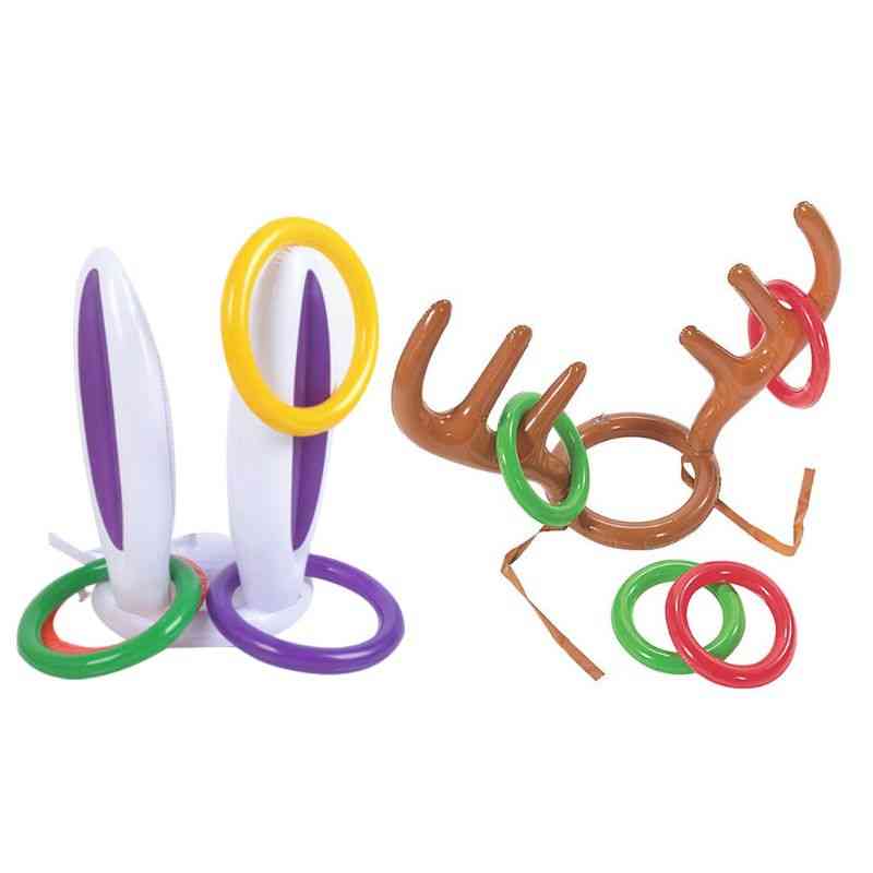 Christmas Inflatable Reindeer Antler Ring
