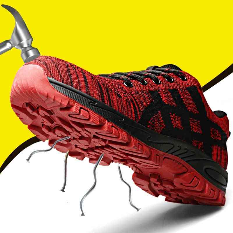 Pantofi indestructibil pentru bărbați cu vârf de oțel cizme de siguranță la locul de muncă
